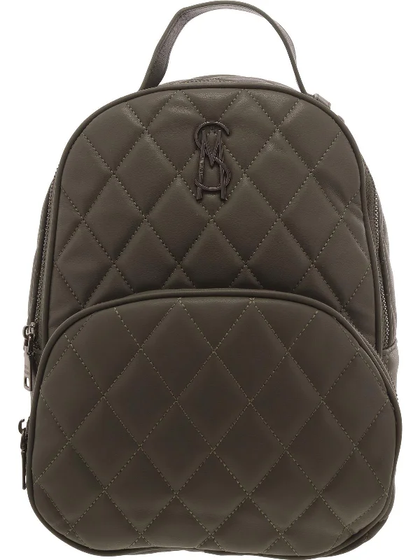 Baybee Womens Faux Leather Quilted Backpack Carry Elegance For Less