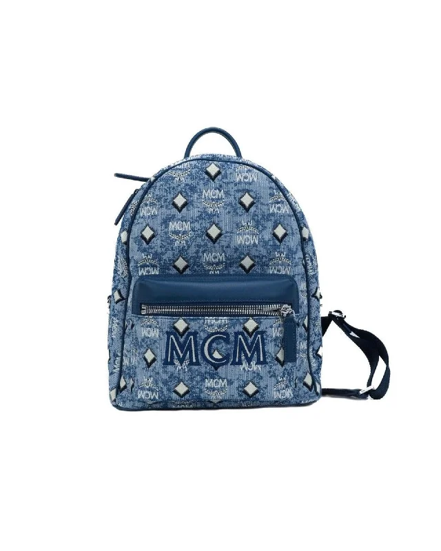 MCM  Patricia Backpack Blue The Best Handbag Sale Of The Season
