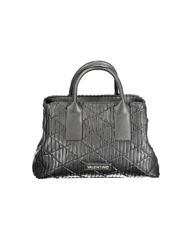 Valentino Bags  Black Quilted Leather Handbag Trendy Bags, Huge Savings