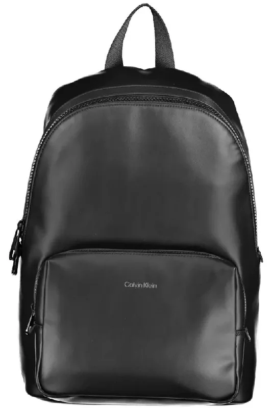 Calvin Klein  Polyester Men's Backpack Seasonal Sale On Trendy Handbags