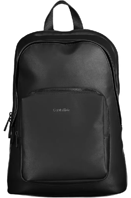 Calvin Klein  Polyester Men's Backpack Statement Bags With Exclusive Savings