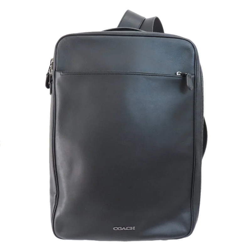 Coach Graham  Leather Backpack Bag (Pre-Owned) Designer Bags, Low Prices