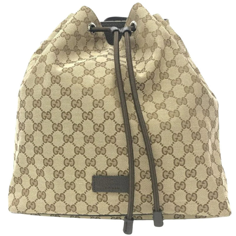 Gucci Gg Canvas  Canvas Backpack Bag (Pre-Owned) Trendy Purses, Limited Offer
