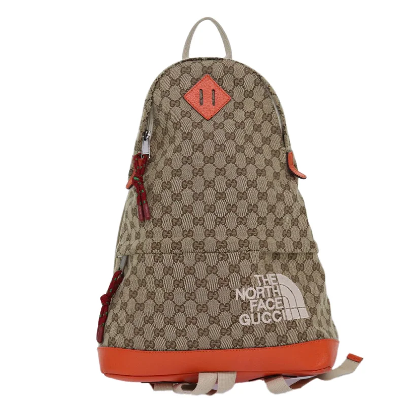 Gucci The North Face X  Canvas Backpack Bag (Pre-Owned) Flash Sale On Designer Bags