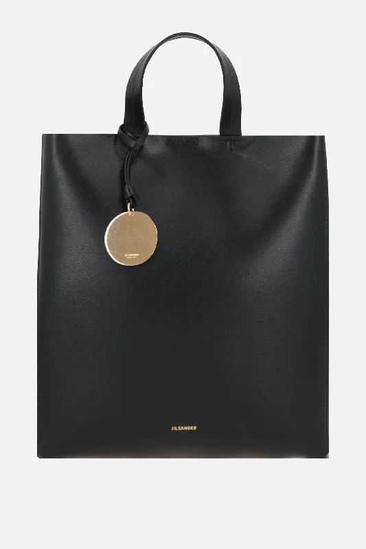 Bond small shiny leather tote bag Everyday Handbags At Wallet-Friendly Prices