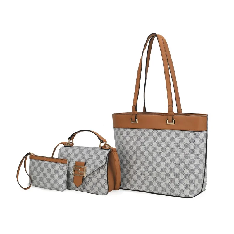 Libby Tote Bag - 3-piece set Trendy Bags, Huge Savings