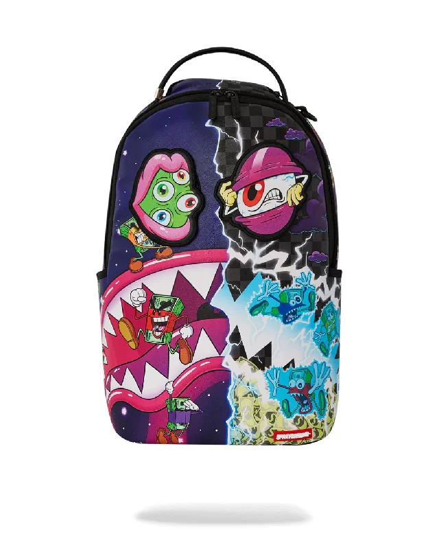 Sprayground Backpack SPLIT MONEY BOYS CRAZY EYES DLX BACKPACK High-End Handbags At Affordable Prices Sprayground Backpack SPLIT MONEY BOYS CRAZY EYES DLX BACKPACK High-End Handbags At Affordable Prices