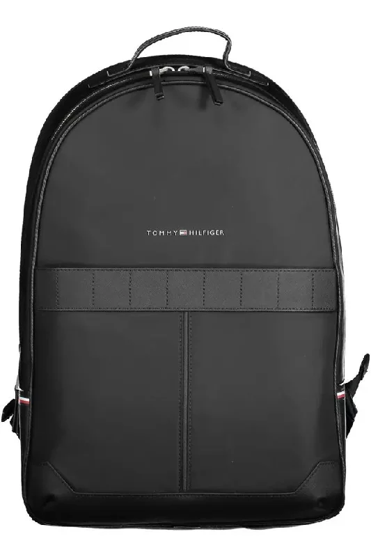 Tommy Hilfiger  Polyester Men's Backpack Iconic Fashion Bags At Unbeatable Savings