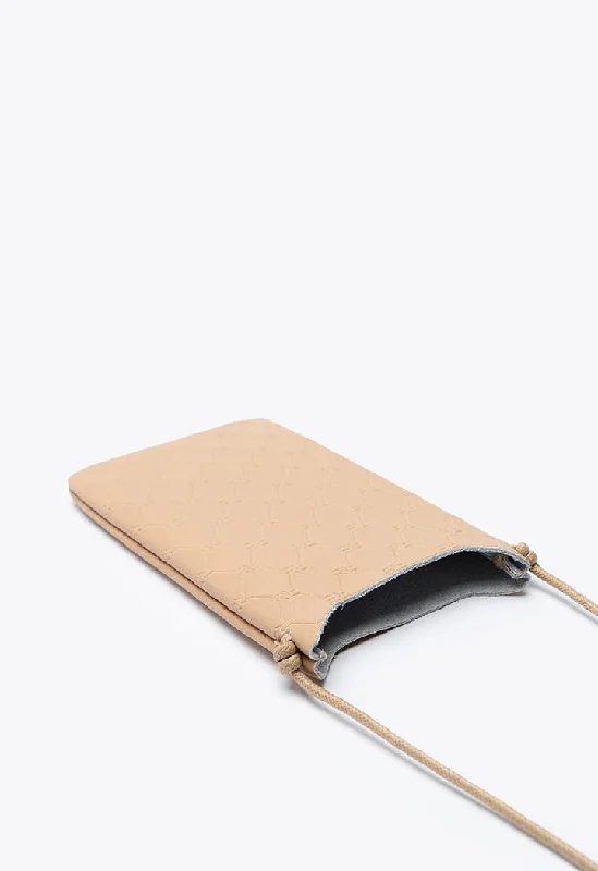 Textured Monogram Mobile Crossbody Pouch Stylish Totes With Special Discounts