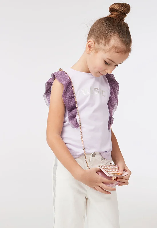 Kids Pearl Studded Sling Bag Premium Handbags At Unbeatable Markdowns
