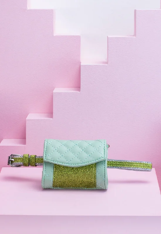 Glitter Quilted Crossbody Bag Elegant Purses At Clearance Prices