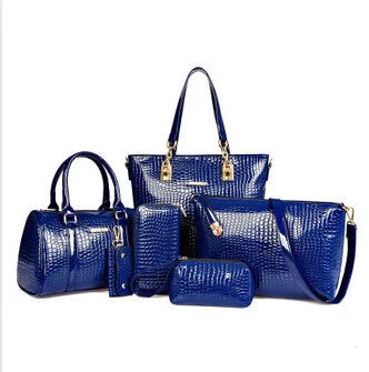 Fashion Crocodile Handbag PU Leather Bag Women Handbags Crossbody Bag Handbag+Messenger Bag+rse+Wallet 6 sets WHC008462 Must-Have Bags At Irresistible Discounts Fashion Crocodile Handbag PU Leather Bag Women Handbags Crossbody Bag Handbag+Messenger Bag+rse+Wallet 6 sets WHC008462 Must-Have Bags At Irresistible Discounts
