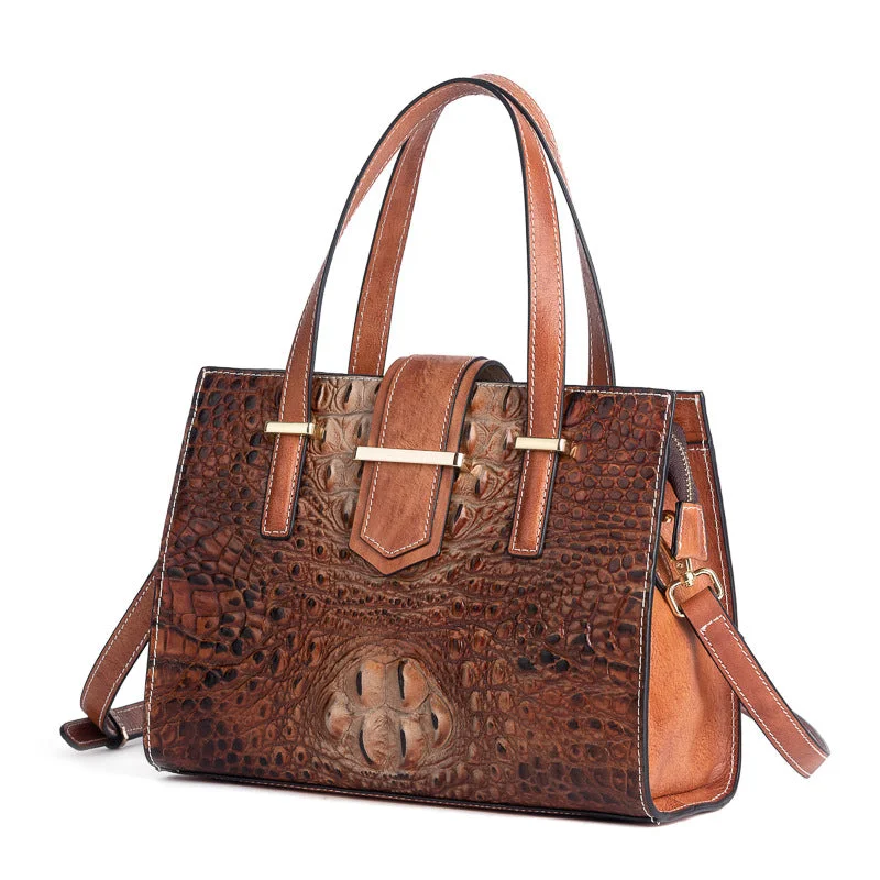 2021 Crocodile Pattern Handbag One Shoulder Lady Crossbody Bag Embossed Top Layer Cowhide Handbag Flash Sale On Designer Bags 2021 Crocodile Pattern Handbag One Shoulder Lady Crossbody Bag Embossed Top Layer Cowhide Handbag Flash Sale On Designer Bags