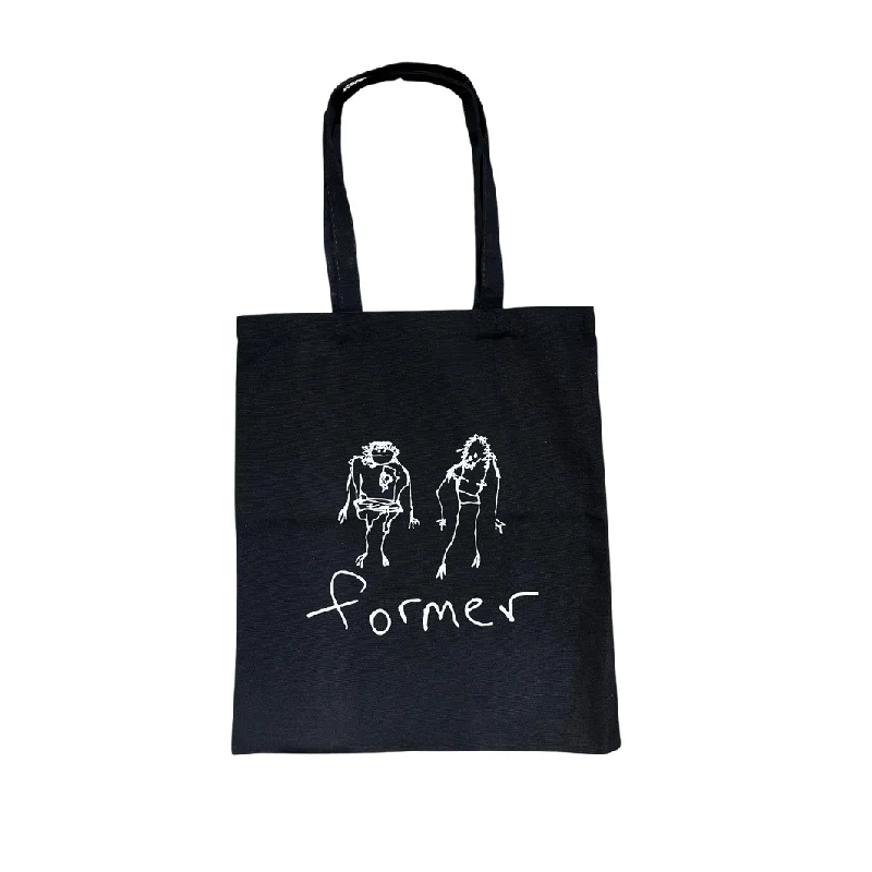 Former Empathy Tote Bag Black Luxury Totes At The Lowest Prices Of The Season
