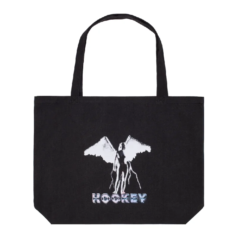 Hockey Angel Tote Bag Black High-End Handbags At Affordable Prices