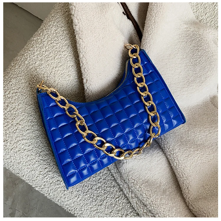 Hot Selling Fashion Dumplings Underarm Chain Lattice Design Pu Leather Bags Hand Bags and Purse Women Shoulder Bags, Crossbody Bags, And More On Sale Hot Selling Fashion Dumplings Underarm Chain Lattice Design Pu Leather Bags Hand Bags and Purse Women Shoulder Bags, Crossbody Bags, And More On Sale