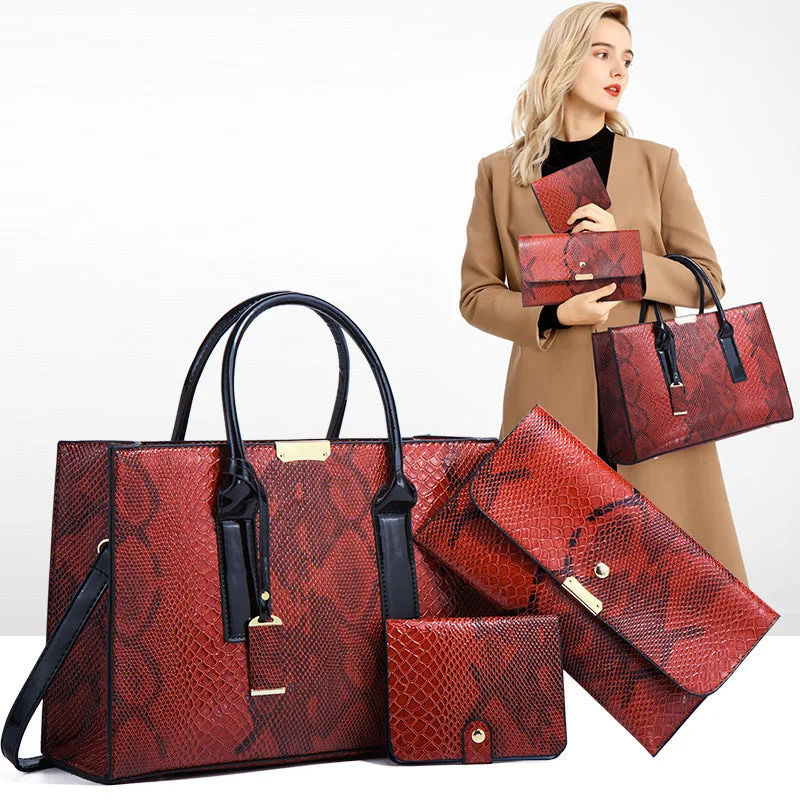 New Fashion Luxury Handbags 3 PCS Set Women Composite Bags Handbag Female Clutch Bag Purse and Handbag Set Premium Quality Bags At Affordable Prices New Fashion Luxury Handbags 3 PCS Set Women Composite Bags Handbag Female Clutch Bag Purse and Handbag Set Premium Quality Bags At Affordable Prices