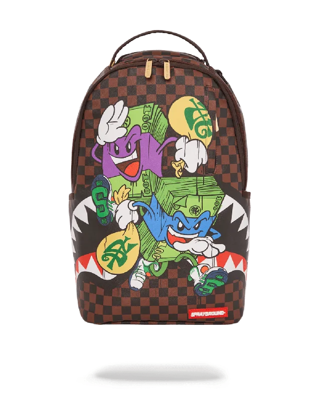 Sprayground Backpack CHASE BANK DLX BACKPACK Brown Luxury Handbags, Budget-Friendly Sprayground Backpack CHASE BANK DLX BACKPACK Brown Luxury Handbags, Budget-Friendly