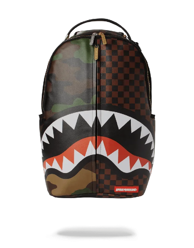 Sprayground Backpack CHECKS CAMOFLAGUE BACKPACK Brown Iconic Handbags At Unbeatable Prices Sprayground Backpack CHECKS CAMOFLAGUE BACKPACK Brown Iconic Handbags At Unbeatable Prices