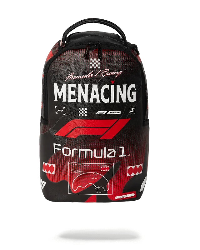 Sprayground Backpack FORMULA 1 MENACING BACKPACK (DLXV) Black Stylish Totes, Special Discounts Sprayground Backpack FORMULA 1 MENACING BACKPACK (DLXV) Black Stylish Totes, Special Discounts