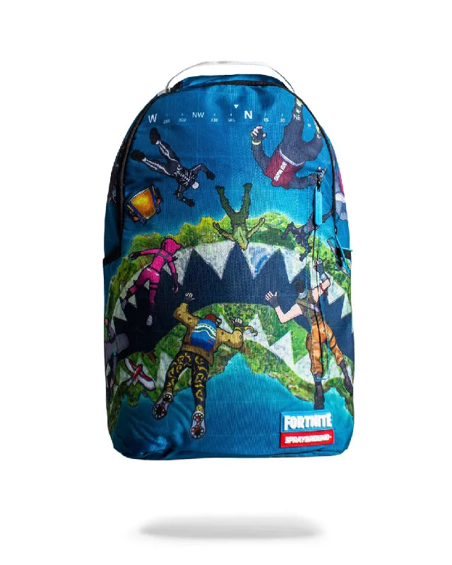 Sprayground Backpack FORTNITE ISLAND Blue Everyday Bags At Wallet-Friendly Prices