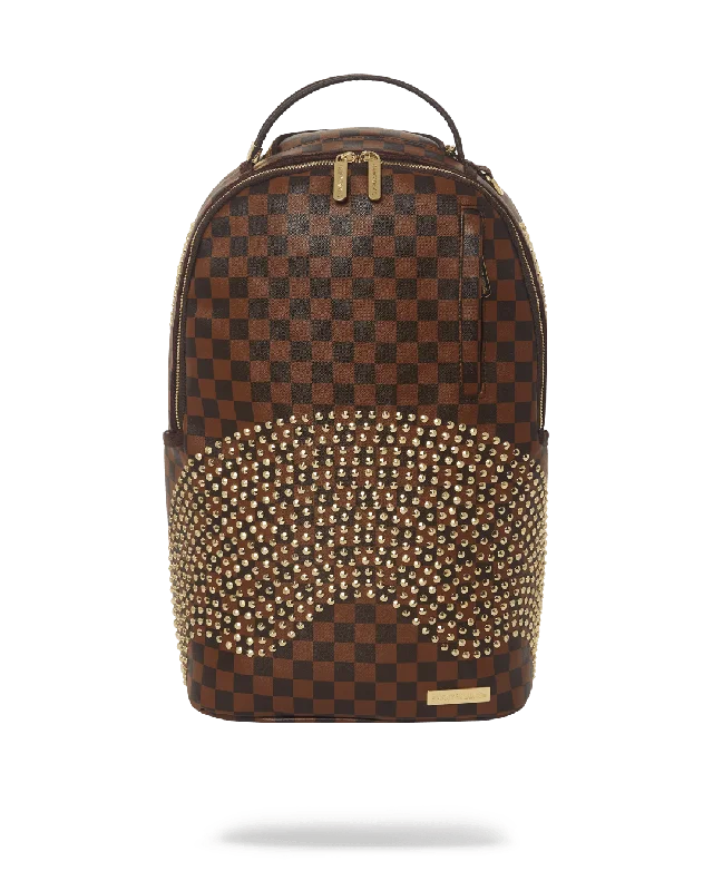 Sprayground Backpack GOLD RIVET BACKPACK Brown Timeless Handbags Now At Special Discounts Sprayground Backpack GOLD RIVET BACKPACK Brown Timeless Handbags Now At Special Discounts