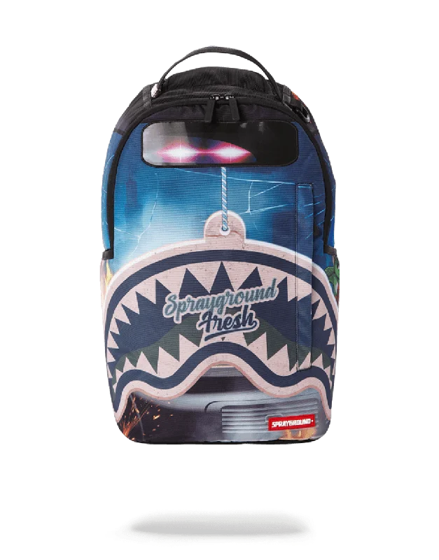 Sprayground Backpack GRAND THEFT SHARK Blue Best Bag Sale Of The Season