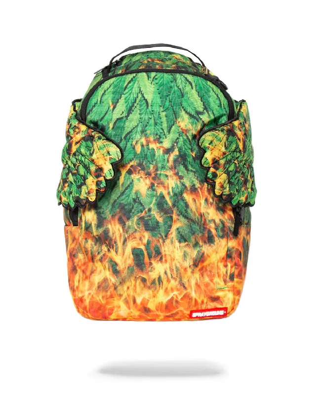 Sprayground Backpack LEAF WING BACKPACK Green Trendy Bags, Huge Savings