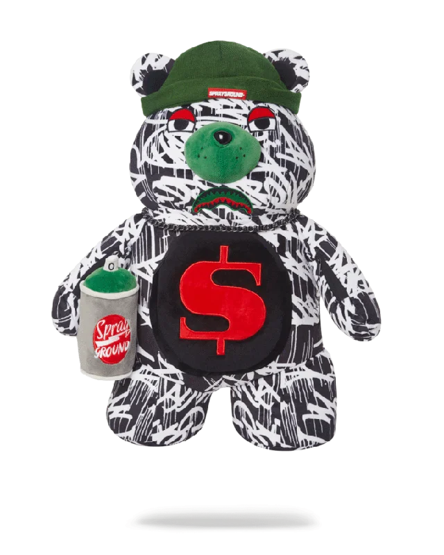 Sprayground Backpack SCRIBBLE SHARK BEAR Green Must-Have Bags At Irresistible Discounts Sprayground Backpack SCRIBBLE SHARK BEAR Green Must-Have Bags At Irresistible Discounts
