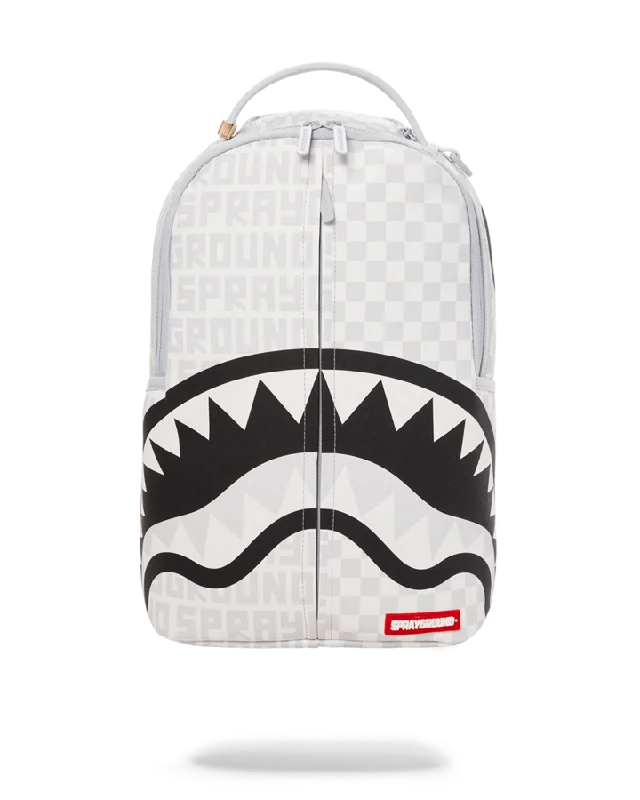 Sprayground Backpack SPLIT MEAN AND CLEAN BACKPACK White Fashion-Forward Bags At Exclusive Promotional Prices Sprayground Backpack SPLIT MEAN AND CLEAN BACKPACK White Fashion-Forward Bags At Exclusive Promotional Prices