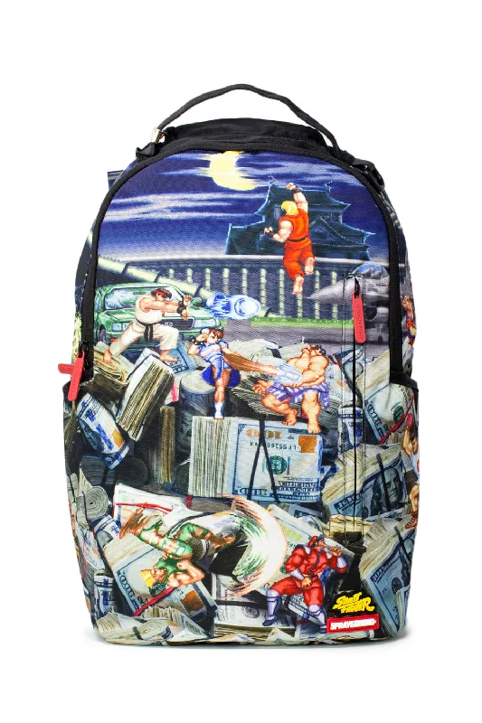 Sprayground Backpack STREET FIGHTER Black Statement Bags At Unbelievable Discounts – Shop Today Sprayground Backpack STREET FIGHTER Black Statement Bags At Unbelievable Discounts – Shop Today