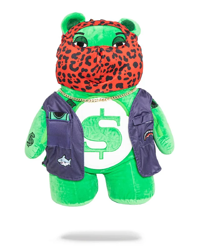 Sprayground Backpack TEDDY BEAR BACKPACK SKI MASK Green Elegant Bags, Limited Stock Available Sprayground Backpack TEDDY BEAR BACKPACK SKI MASK Green Elegant Bags, Limited Stock Available