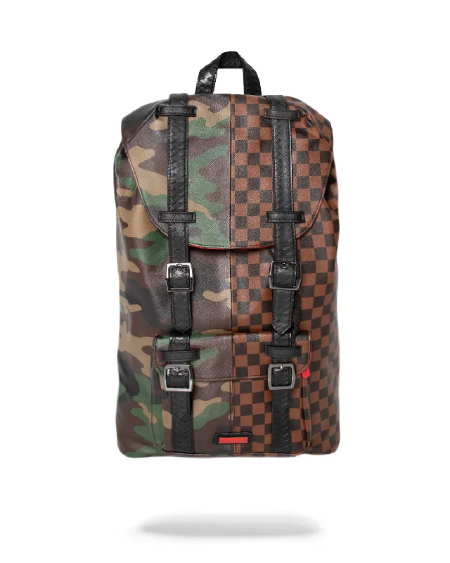 Sprayground Backpack THE HILLS BACKPACK CAMOFLOUGE Green Flash Sale On Handbags