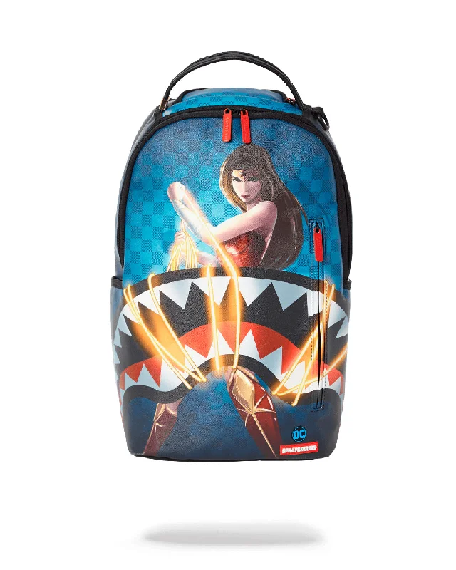Sprayground Backpack WONDER WOMAN LASSO SHARK Black Best-Selling Bags Now At Exclusive Promotional Prices Sprayground Backpack WONDER WOMAN LASSO SHARK Black Best-Selling Bags Now At Exclusive Promotional Prices