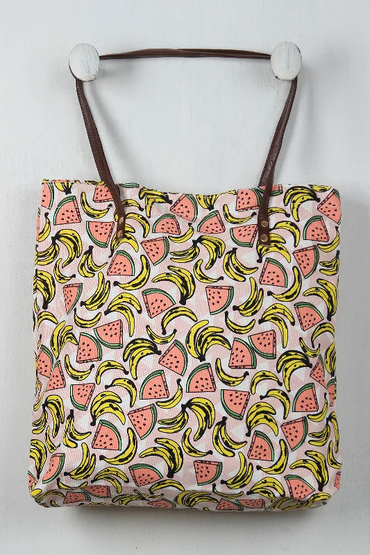 Watermelon And Banana Tote Bag The Perfect Bag Sale For A Seasonal Refresh