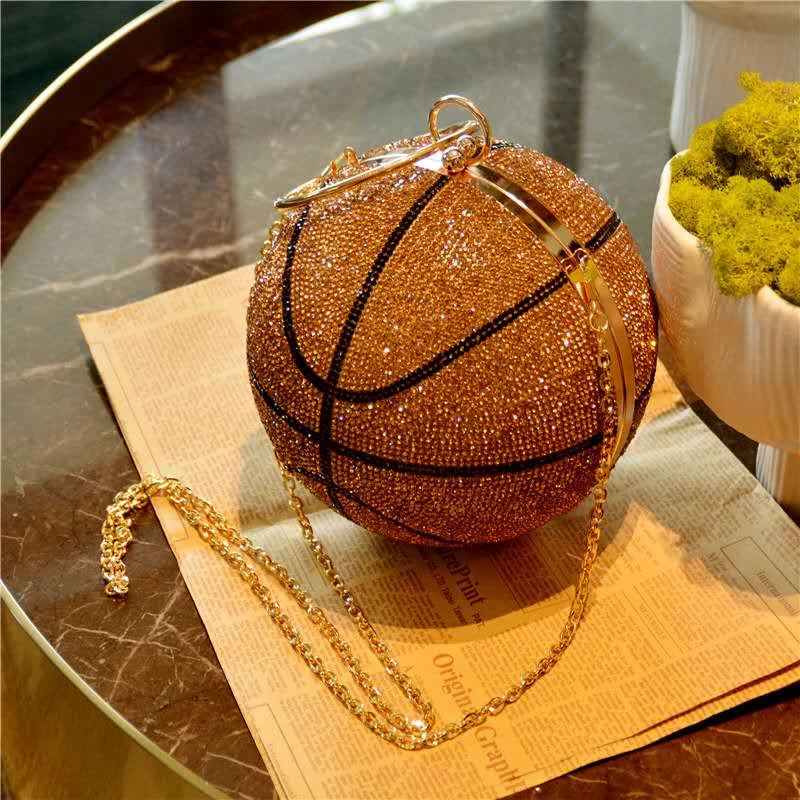 Wholesale custom logo new basket ball luxury rhinestones glitter ladies designer basketball bags purses and handbags for women Designer Bags At Low Prices Wholesale custom logo new basket ball luxury rhinestones glitter ladies designer basketball bags purses and handbags for women Designer Bags At Low Prices