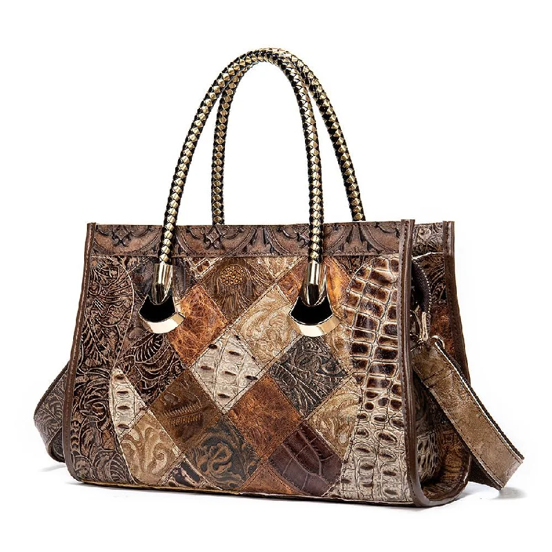 Patch Genuine Handbag