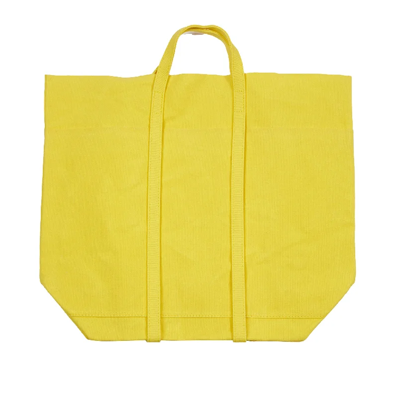 Amiacalva Light Large Canvas Tote Bag in Yellow Exclusive Bag Deals – Perfect For Any Occasion