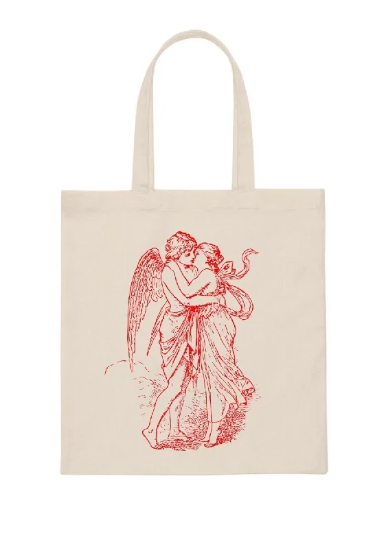 Angel Kiss Canvas Tote Bag Statement Bags, Shop Today