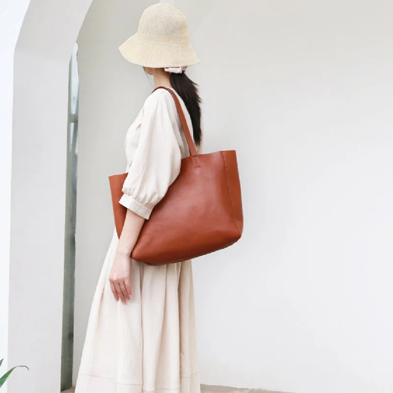 Babakud Leather Handmade Large capacity Commuter Tote Bag Elegant Totes At Limited-Time Prices Babakud Leather Handmade Large capacity Commuter Tote Bag Elegant Totes At Limited-Time Prices