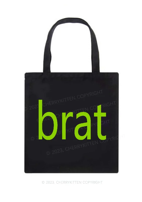 Brat Summer Canvas Tote Bag Cherrykitten The Handbag Sale You've Been Waiting For