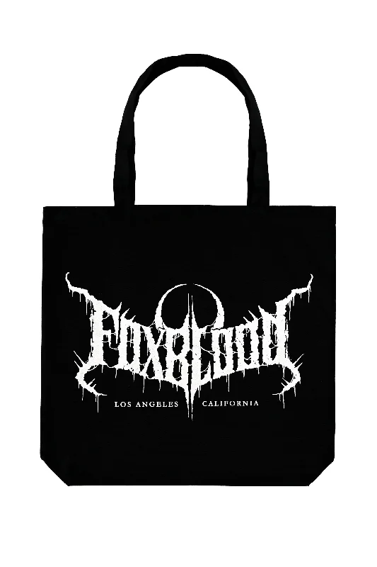 FOXBLOOD Logo Tote Bag Flash Sale On Elegant Bags – Limited Stock Available
