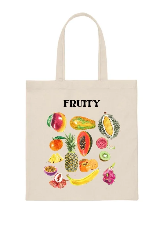 Fruity Canvas Tote Bag Shop Stylish Bags At Unbeatable Prices