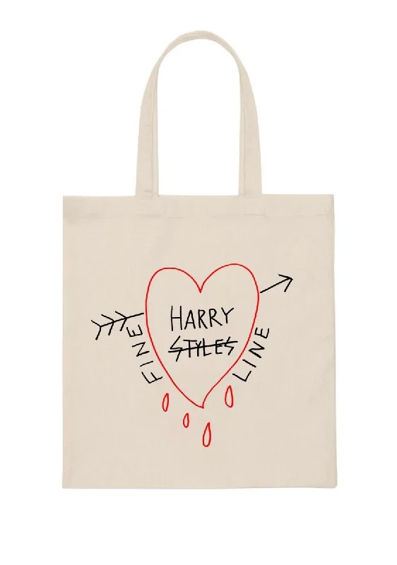 HS Fine Line Canvas Tote Bag Must-Have Bags, Big Discounts