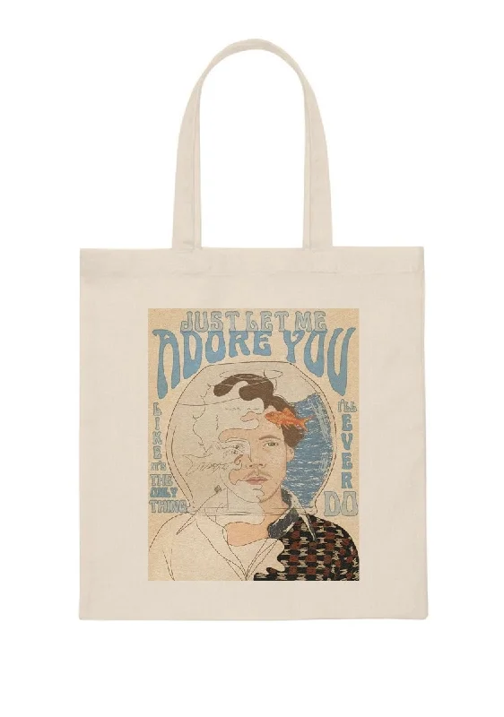 Let Me Adore You HS Canvas Tote Bag Everyday Bags, Budget-Friendly