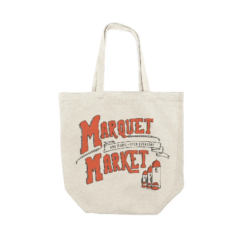 Marquet Market Tote Bag (Live Show Variant) Elegant Bags, Limited Stock