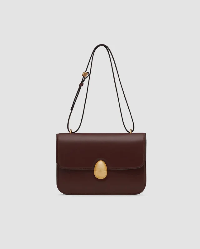 PHOENIX CROSSBODY BAG / DARK CHOCOLATE Premium Bags At Special Prices