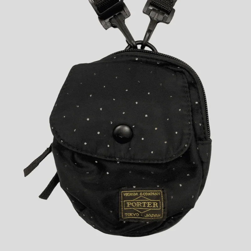 Porter Yoshida 00’s Polka Dot Mini Crossbody Shotbag Elegant Bags, Limited Stock