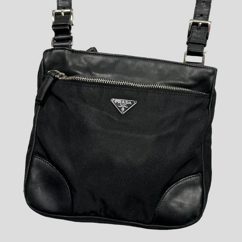 Prada Milano 00’s Nylon & Leather Crossbody Bag Unmissable Deals On High-Quality Designer Bags Prada Milano 00’s Nylon & Leather Crossbody Bag Unmissable Deals On High-Quality Designer Bags