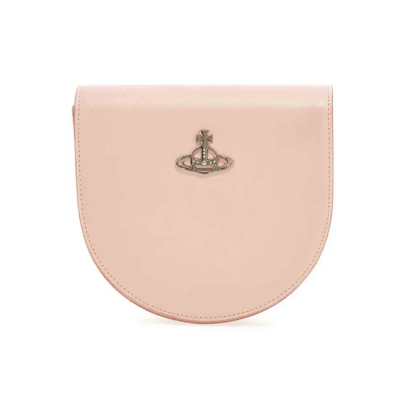 Vivienne Westwood Pearlised Leather Saddle Crossbody in Pink Handbag Deals You'll Love Vivienne Westwood Pearlised Leather Saddle Crossbody in Pink Handbag Deals You'll Love